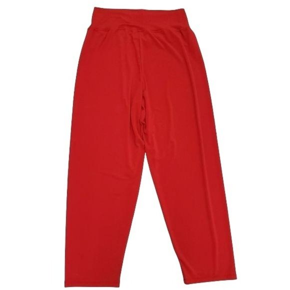 Kim & Co. |  Cayenne Red Slip On Pants - Picture 2 of 6